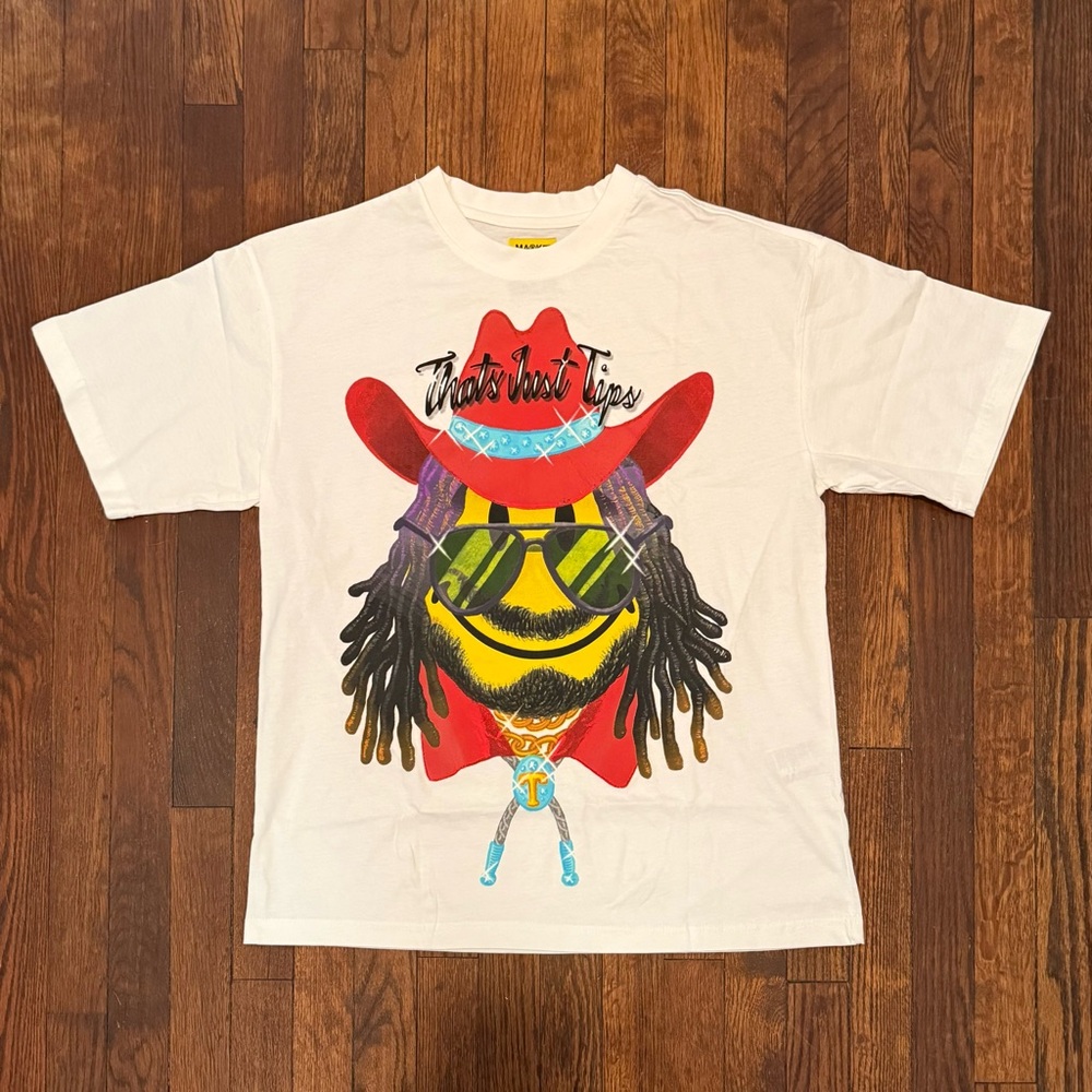 MARKET x SMILEY x T-Pain Collab Limited Edition 2022 Graphic Tee NWOT
